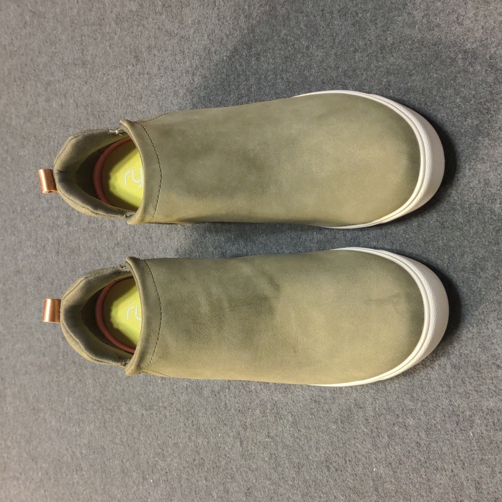 Ryka Vera Comfort Wedge Sneaker, Women's Size 9.5 M, Green NEW